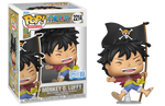 One Piece - Monkey D. Luffy w/Flag #2214