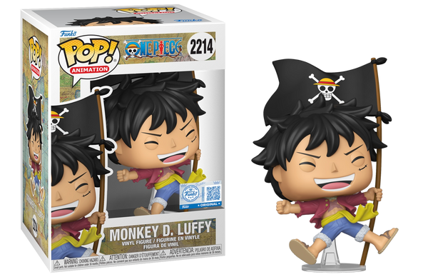 One Piece - Monkey D. Luffy w/Flag #2214