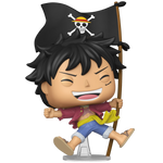One Piece - Monkey D. Luffy w/Flag #2214