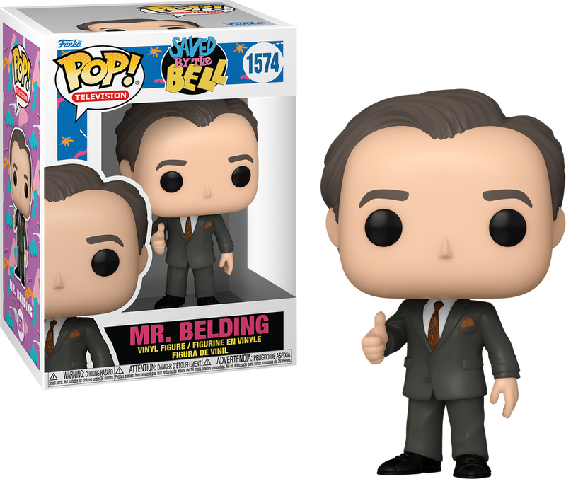 Saved by the Bell 30th Anniversary Mr. Belding Funko Pop! Vinyl Figure #1574