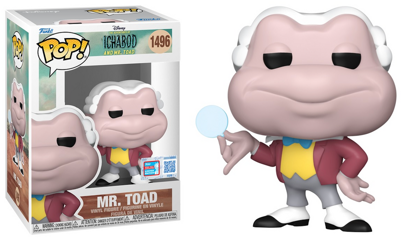Disney Pop! Mr. Toad with Monocle #1496