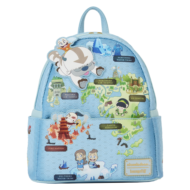 Loungefly - Nickelodeon Avatar: The Last Airbender Map of the Four Nations Backpack