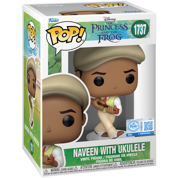 The Princess and the Frog Naveen with Ukulele Funko Pop! Specialty #1737