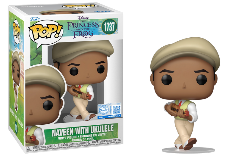 The Princess and the Frog Naveen with Ukulele Funko Pop! Specialty #1737