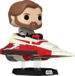 Ride Super Deluxe: Star Wars Hyperspace Heroes - OBI-Wan Kenobi in Delta 7 Jedi Starfighter #641