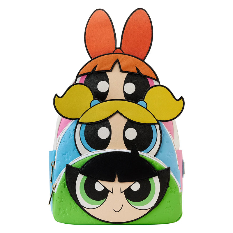 Power Puff Girls Triple Pocket Backpack
