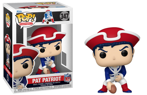 NFL Mascots Throwback Patriots Pat Patriot Funko Pop! Vinyl Figure #347