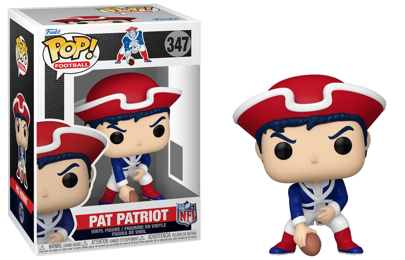 NFL Mascots Throwback Patriots Pat Patriot Funko Pop! Vinyl Figure #347