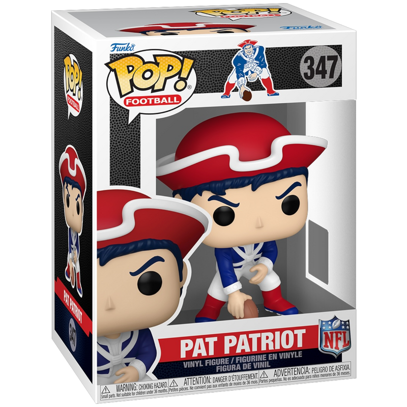 NFL Mascots Throwback Patriots Pat Patriot Funko Pop! Vinyl Figure #347