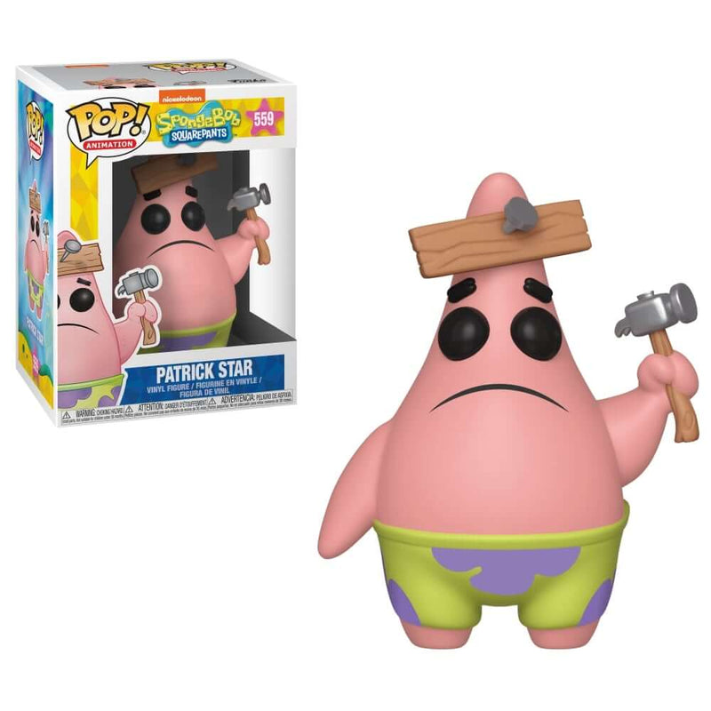 Spongebob Squarepants Patrick with Board Funko Pop! Vinyl Figure #559