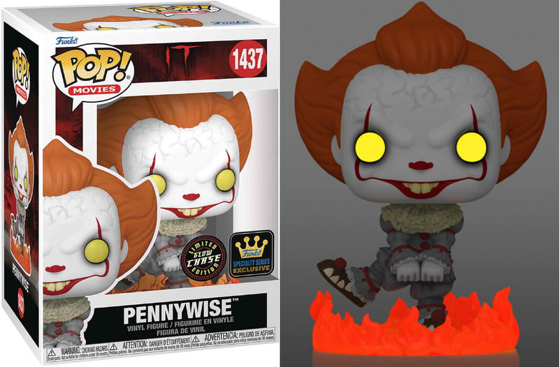 It - Pennywise CHASE-GITD Specialty Series Exclusive #1437