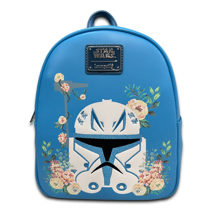 Loungefly Star Wars Captain Rex Floral Mini Backpack