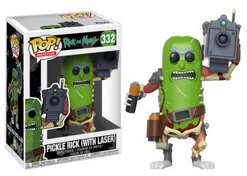 Rick and Morty Pickle Rick with Laser Funko Pop! Vinyl Figure #332