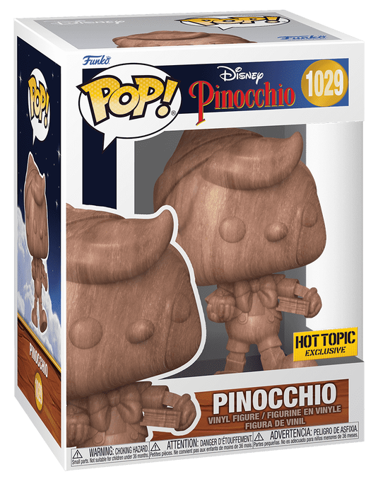 Disney - Pinocchio (with apple and book-wood) #1029