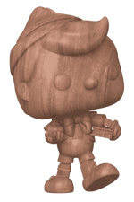 Disney - Pinocchio (with apple and book-wood) #1029
