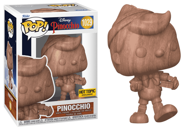 Disney - Pinocchio (with apple and book-wood) #1029