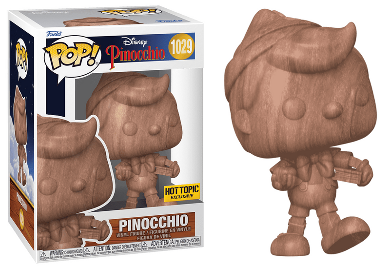 Disney - Pinocchio (with apple and book-wood) #1029