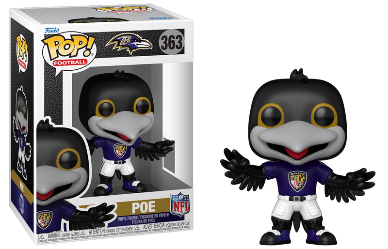 NFL Mascots Ravens Poe Funko Pop! Vinyl Figure #363