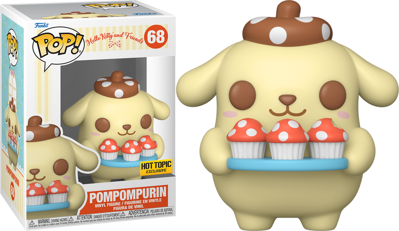 Sanrio Hello Kitty And Friends Pop! Pompompurin Vinyl Figure #68