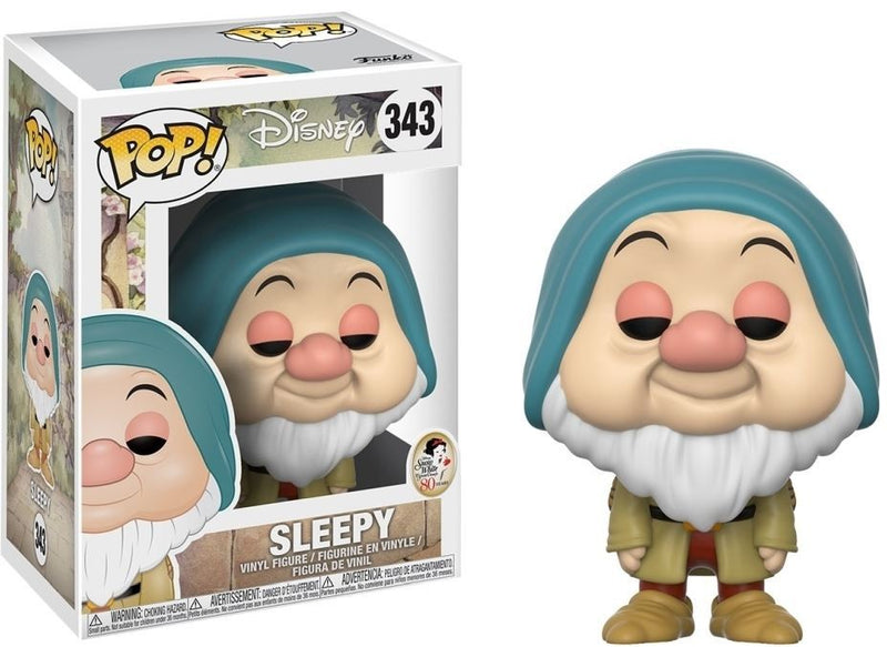 Snow White and the Seven Dwarfs Sleepy Funko Pop! Vinyl Figure #343