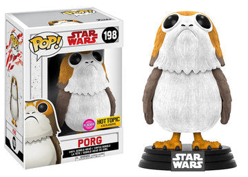 Star Wars - Porg (Hot Topic Exclusive) FLOCKED #198
