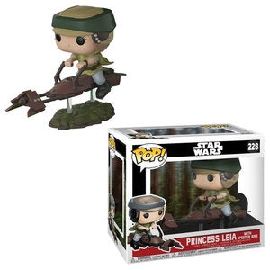 Star Wars - Princess Leia w/Speeder Bike #228