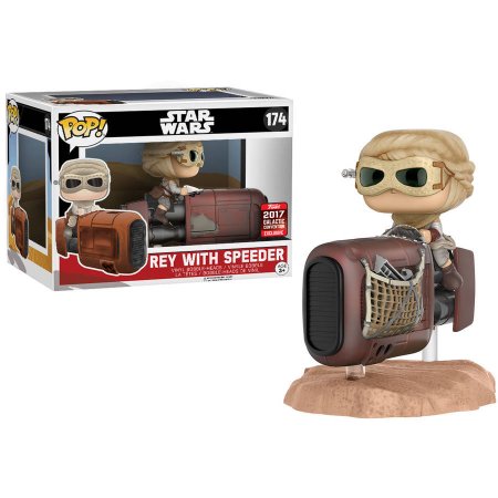 Star Wars - Rey with Speeder (Galactic Convention Exclusive) #174