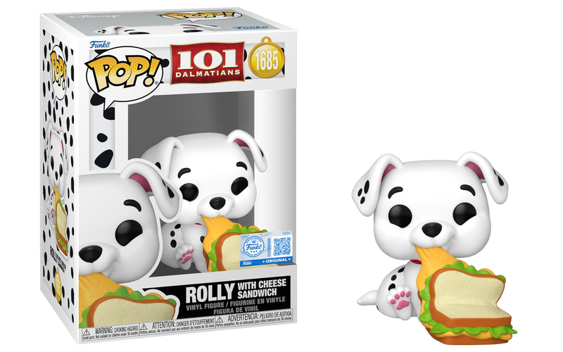 Disney Pop! Rolly with Cheese Sandwich #1685