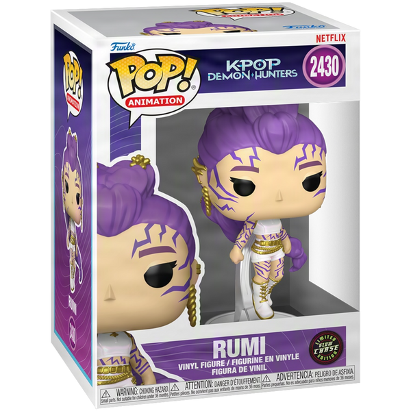 KPop Demon Hunters Rumi Funko Pop! Vinyl Figure #2430 (CHASE)