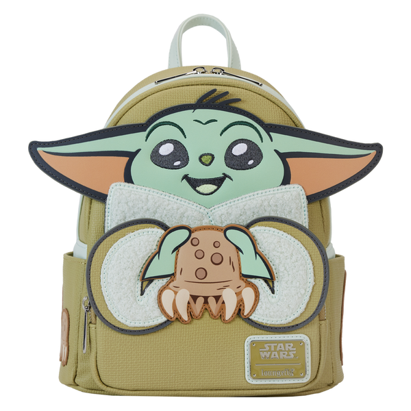 Star Wars The Mandalorian Grogu & Crabbies Cosplay Mini Backpack