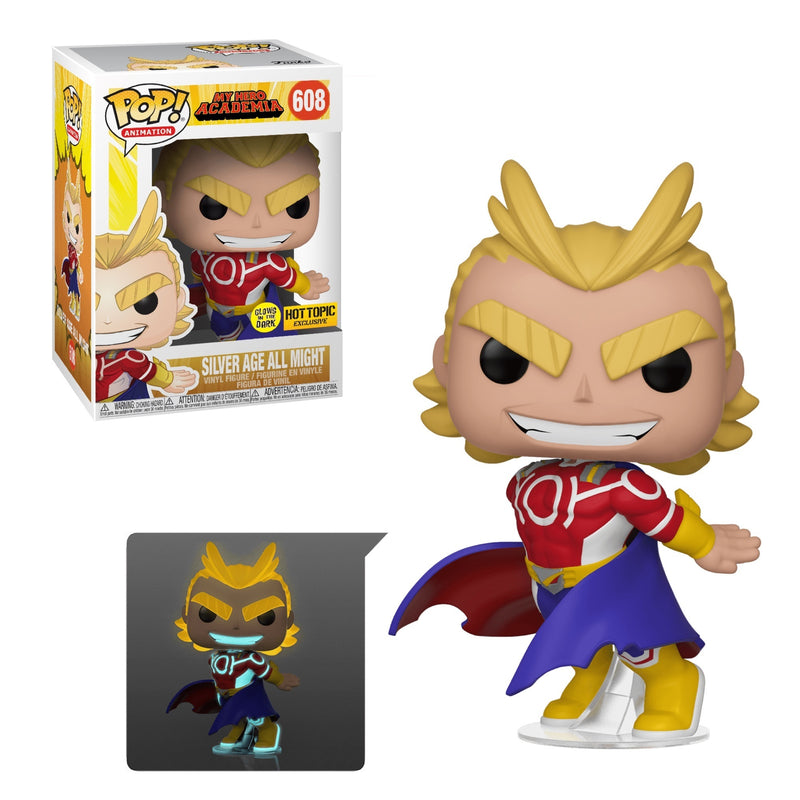 My Hero Academia - Silver Age All Might (GITD) Hot Topic Exclusive #608
