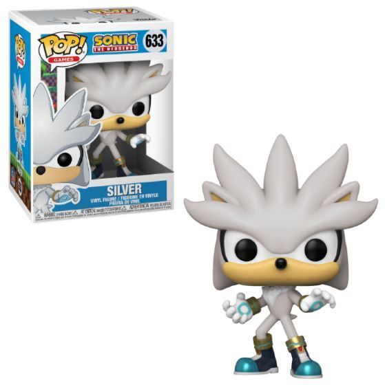 Sonic the Hedgehog 30th Anniversary Silver Funko Pop! Vinyl Figure #633
