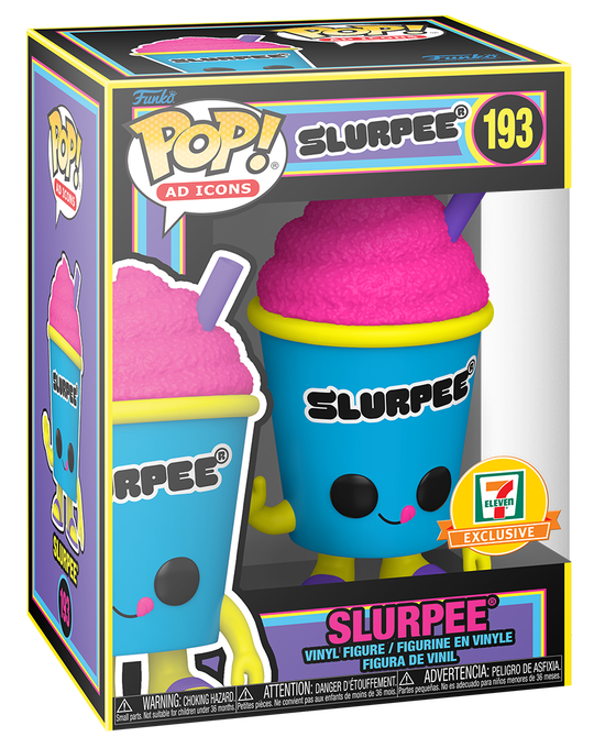 Slurpee (Black Light) (7-11 Exclusive) Funko Pop! #193