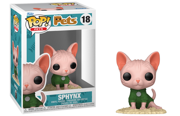 Pets Sphinx Cat Funko Pop! Vinyl Figure #18
