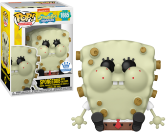 Nickelodeon Pop! SpongeBob with the Suds (Funko Exclusive Sticker) #1665