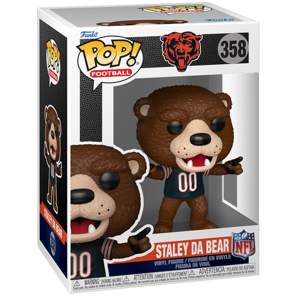 NFL Mascots Bears Staley Da Bear Funko Pop! Vinyl Figure #358