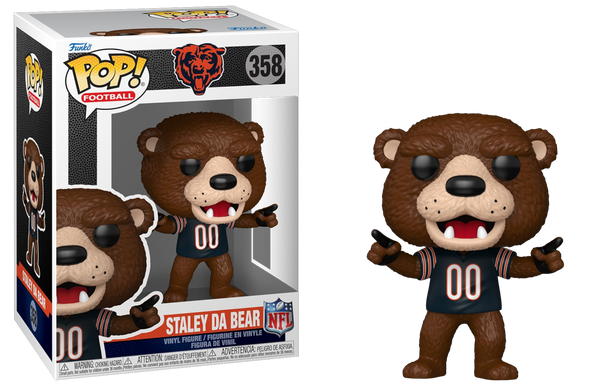 NFL Mascots Bears Staley Da Bear Funko Pop! Vinyl Figure #358