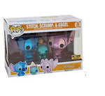 Disney - Stitch, Scrump & Angel Vinyl Pop Figure! 3 pack