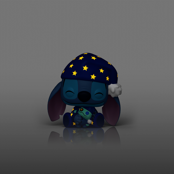 Lilo & Stitch Stitch in PJs Glow-in-the-Dark Funko Pop Specialty #1747