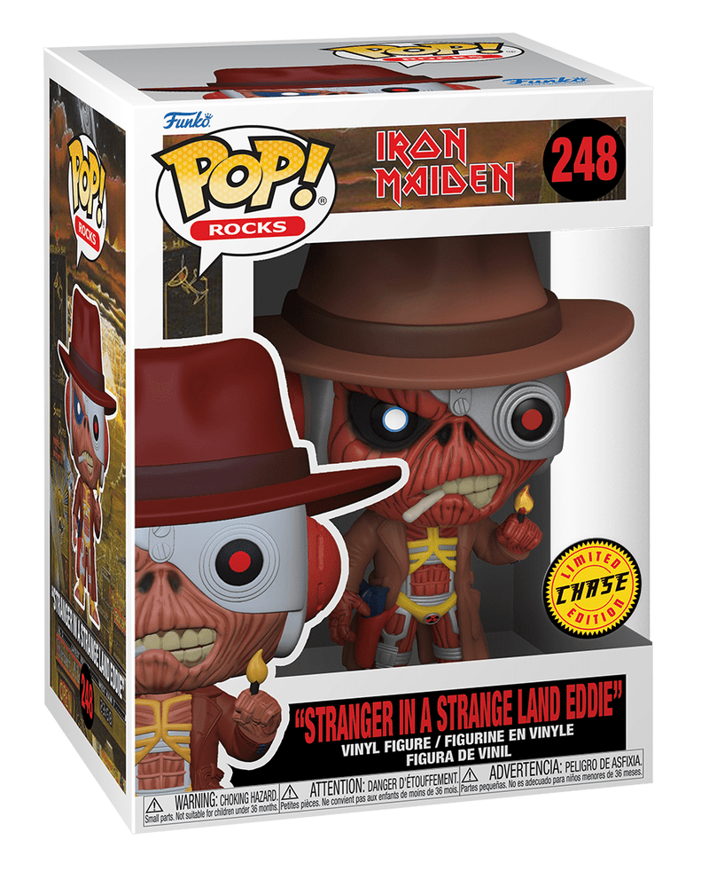 Iron Maiden Eddie (Chase) Stranger in a Strange Land Pop! Vinyl Figure