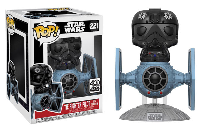 Star Wars - TIE Fighter Pilot w/ TIE Fighter #221