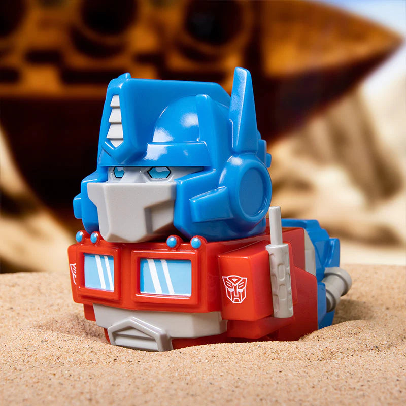 TRANSFORMERS OPTIMUS PRIME TUBBZ COSPLAYING DUCK COLLECTIBLE