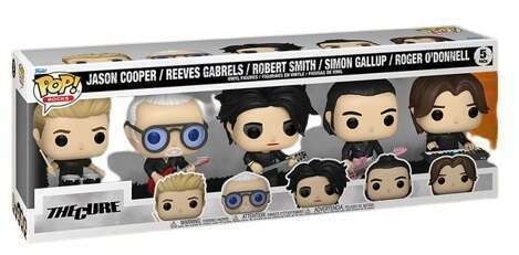 The Cure - Jason Cooper/Reeves Gabriels/Robert Smith/Simon Gallup/Roger O'Connell (5 pack)