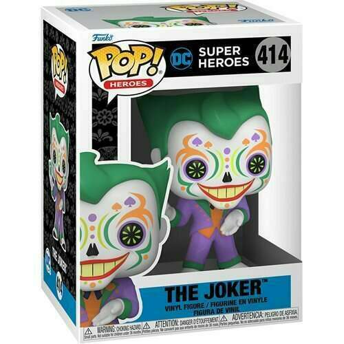 DC Super Heroes - The Joker w/Playing Card (Dia De Los DC) #414