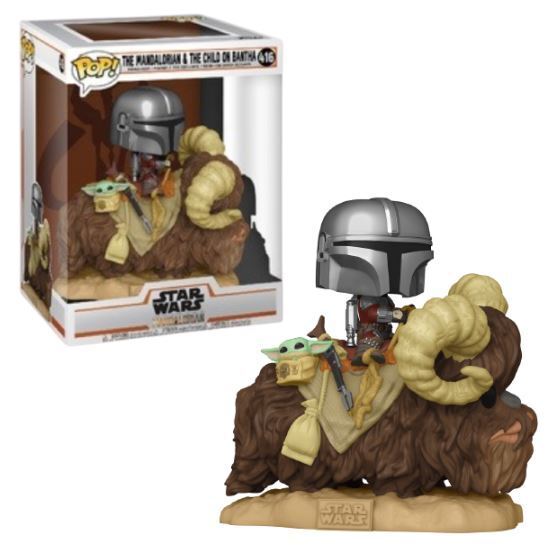 Star Wars - The Mandalorian & The Child on Bantha #416