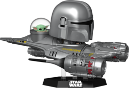 Star Wars - The Mandalorian in N1 Starfighter (w/Grogu) #592