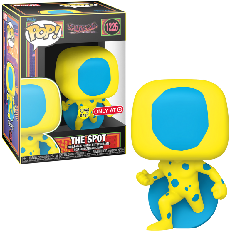 Spiderman Across the Spiderverse - The Spot (Blacklight) GITD  #1226