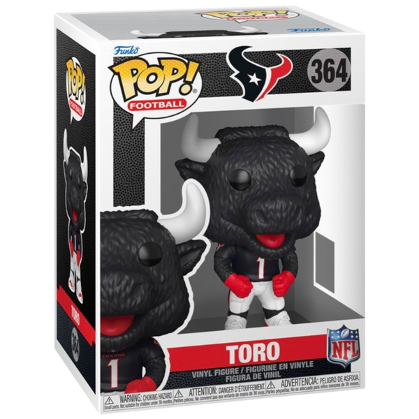 NFL Mascots Texans Toro Funko Pop! Vinyl Figure #364