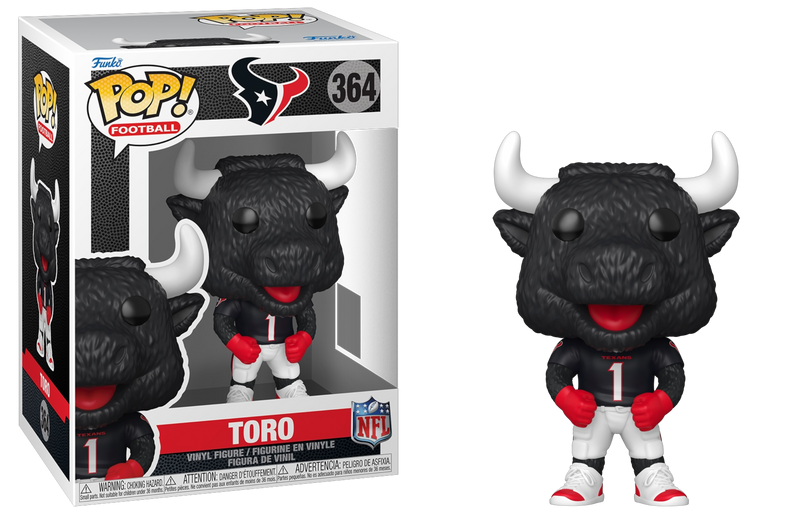 NFL Mascots Texans Toro Funko Pop! Vinyl Figure #364