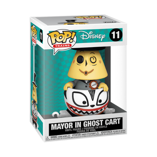 Nightmare Before Christmas Mayor in Ghost Cart Pop! Train #11